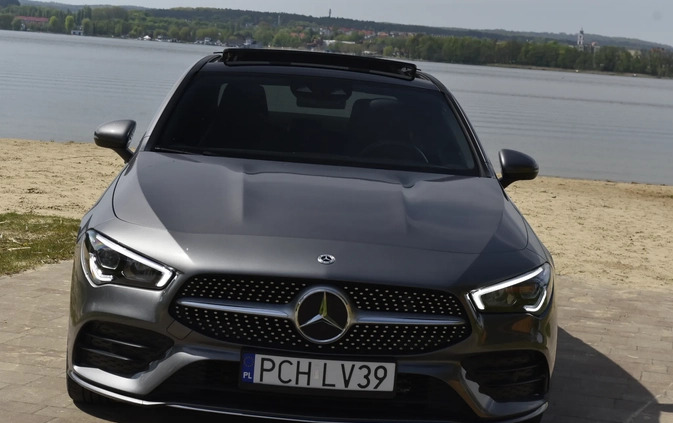 Mercedes-Benz CLA cena 179000 przebieg: 22000, rok produkcji 2021 z Debrzno małe 596